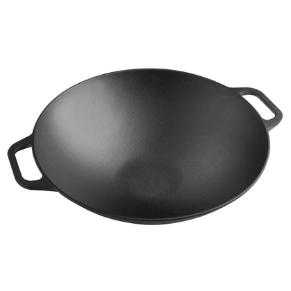 Victoria Cast Iron Wok 14-inch
