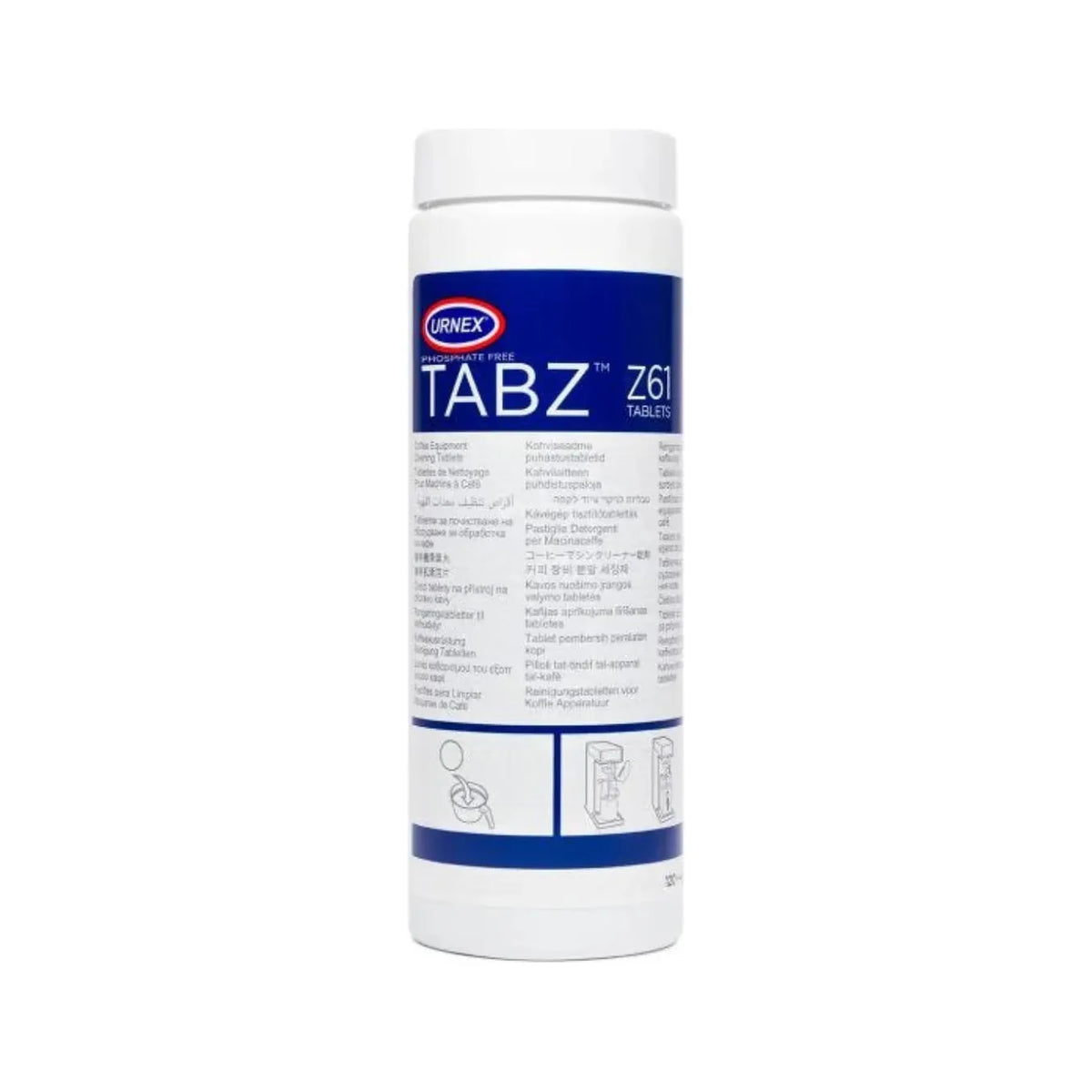 Urnex Tabz Coffee Brewer Cleaning Tablets - 120 Tablets main image 0