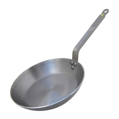 de Buyer 10in Mineral B Round Fry Pan