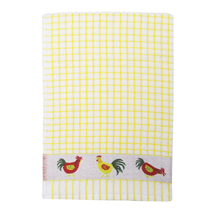 Samuel Lamont Poli Dri Terry Tea Towel 50x70cm Chickens Design