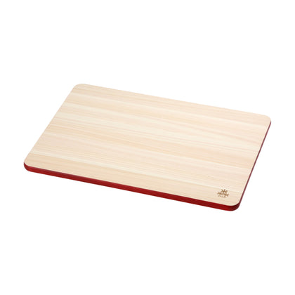 Kodai Hinoki Urushi Lacquer Cutting Board Red Medium 12.6x9.4-inch