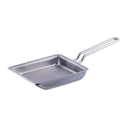 Miyazaki Seisakusho Stainless Steel Tamagoyaki Egg Pan