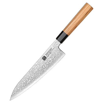 Xinzuo PM8O Zhen 67-Layer Damascus Chef's Knife 8.5-inch