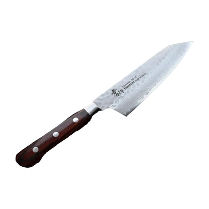 Sakai Takayuki Damascus 33-Layer 6.25-in Kengata Santoku Knife