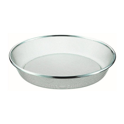 Three Snow 18-8 Stainless Steel Rugged Colander Shallow 25cm