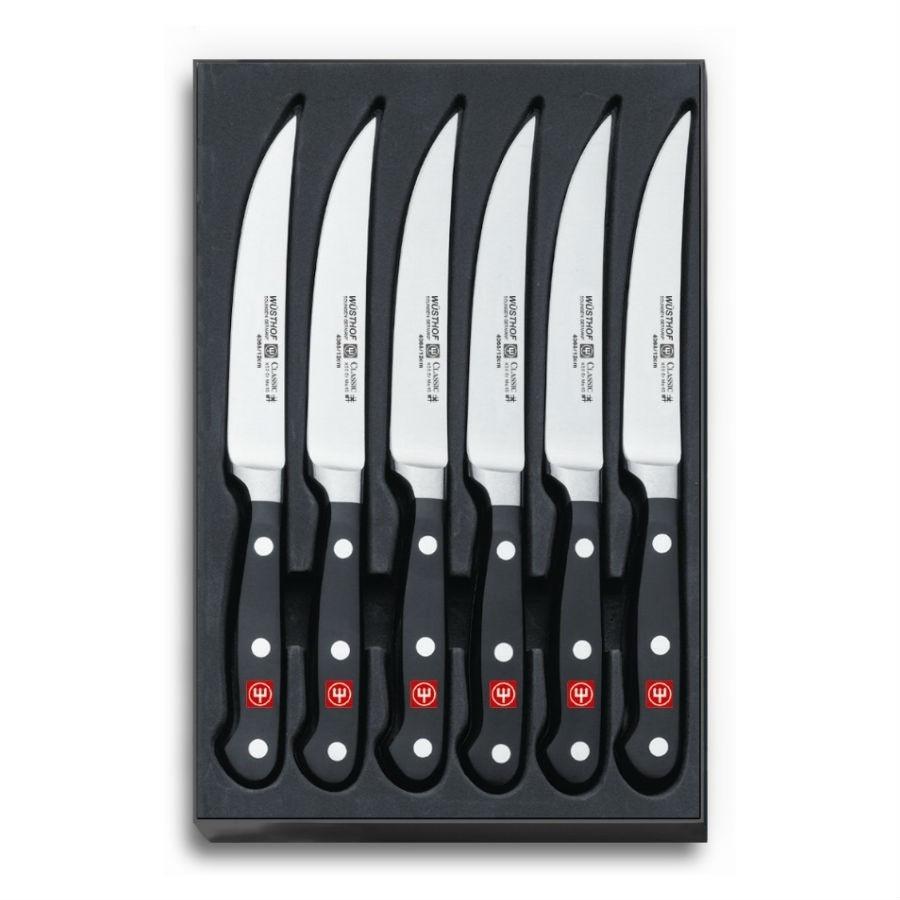 Wusthof Classic 6 Piece Steak Knife Set - KnifeCenter - 1120160601